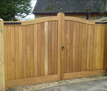 Wooden Garden Gates in Abram