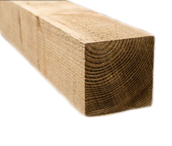 Timber Posts & Sleepers - Fence Panels in Wigan | Composite Decking ...