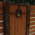 Wooden Garden Gates in Roby Mill 