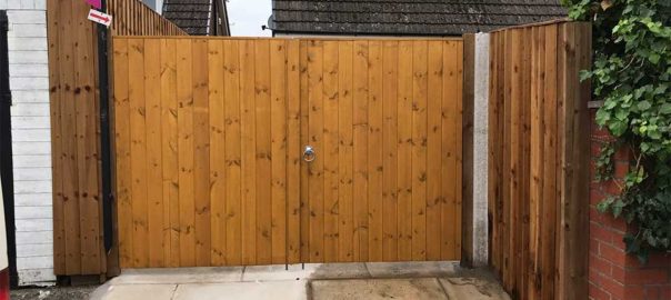 Wooden Garden Gates in Ormskirk