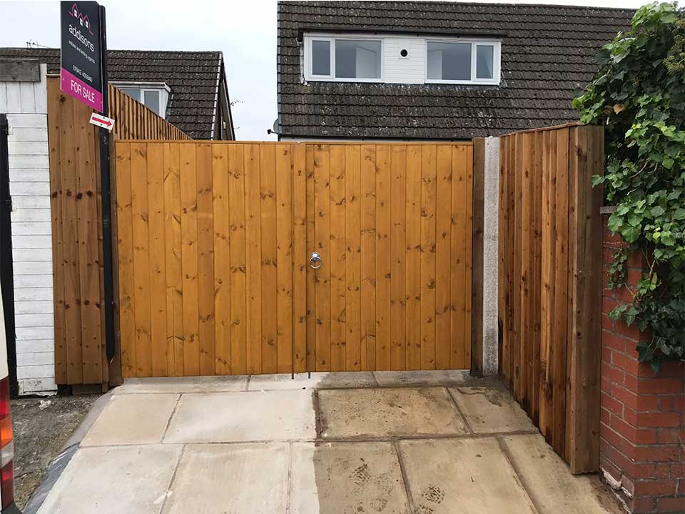 Wooden Garden Gates in Ormskirk