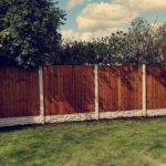 Wooden Garden Fencing in Standish